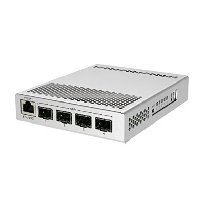 Image of MikroTik CRS305 1G 4S+in Network switch Managed Gigabit Ethernet (10/100/1000) power (PoE) White