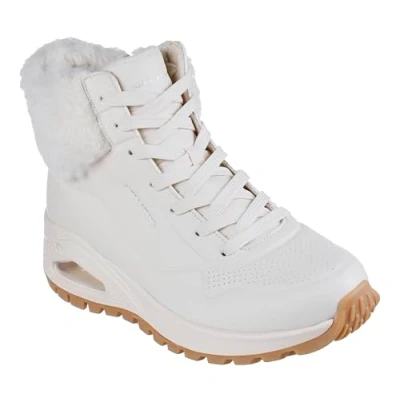 Image of Skechers Uno Rugged Fall Air, Women, White, 6.5 (UK)