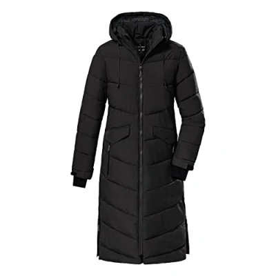Image of Killtec Ladies Kow 62 Wmn Qltd Ct Winter Coat Down Look Hooded