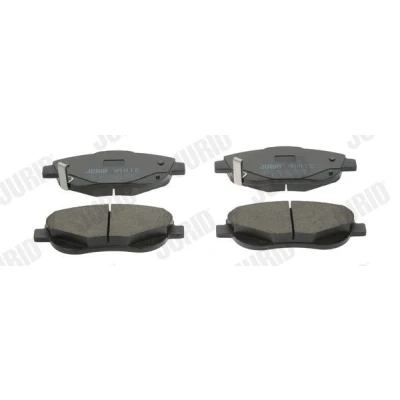 Image of 0446505260, 0446505290, 0446505301, 0446505302 Brake pad set JURID 572634JC PREMIER Ceramic with acoustic wear warning TOYOTA: Avensis III Estate