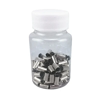 Image of yueton Bottle of 100 Jagwire 5 mm Bike Brake Cable Housing Ferrule End Caps