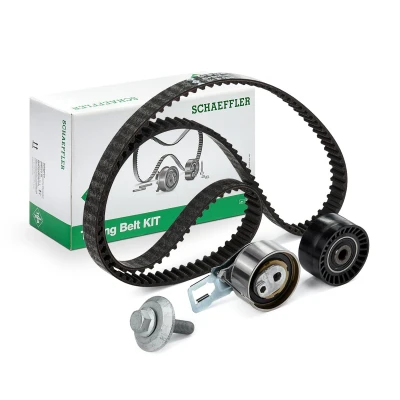 Image of SU001A0150, SU001A7825 Timing belt kit INA 530 0698 10 141 PEUGEOT: Partner II Van, 208 I Hatchback, 308 FORD: FOCUS 3, FIESTA 6, KUGA 2