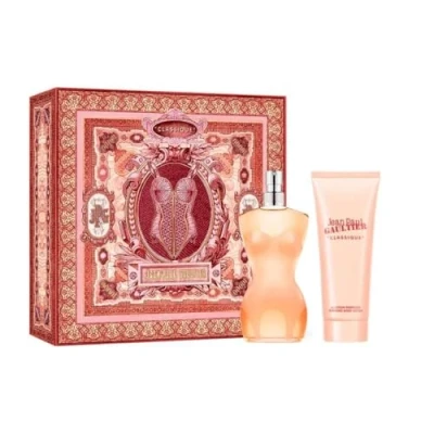 Image of Jean Paul Gaultier Classique Eau de Toilette Gift Set Spring 2025 (Contains 50ml EDT and 75ml Body Lotion)