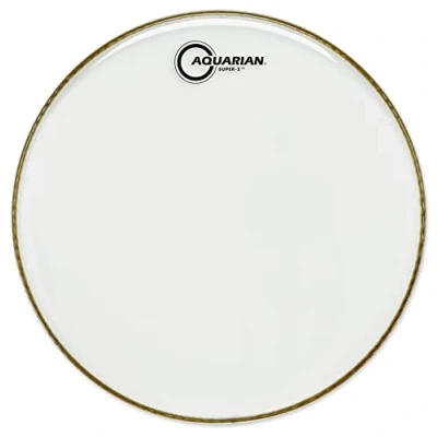 Image of Aquarian S2 14 Super 2 Series inch Drumhead Ply Clear