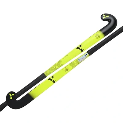 Image of Y1 Hockey, JLB, Junior Hockey Stick, 20% Carbon, 80% Fibreglass, Low Bow Shape, Boys Girls 35
