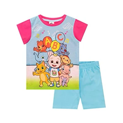 Image of CoComelon Girls Pyjamas Multicoloured 3 4 Years