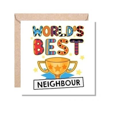 Image of MUGGZ Neighbour Card Worlds Best Gift Giftset Made in The UK