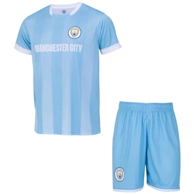 Image of Manchester City Children&#039;s Jersey Set Official Collection 6 Years