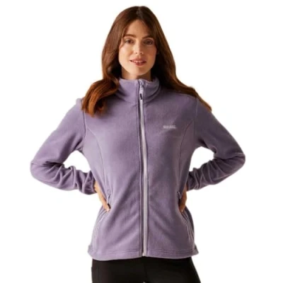 Image of Regatta Women&#039;s Floreo IV Full Zip Fleece Purple Sage, Size: 18
