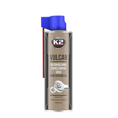 Image of K2 Vulcan Screwdriver, Rust remover, Corrosion Loosens screws, Spray 500ml