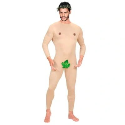 Image of Widmann 5814 Adam and Eve Adult Fancy Dress Costume Large 42 / 44