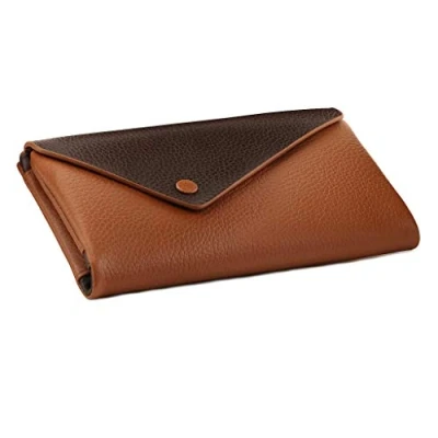 Image of Otto Angelino Genuine Leather Envelope Wallet with Phone Compatible Slots RFID Blocking Unisex