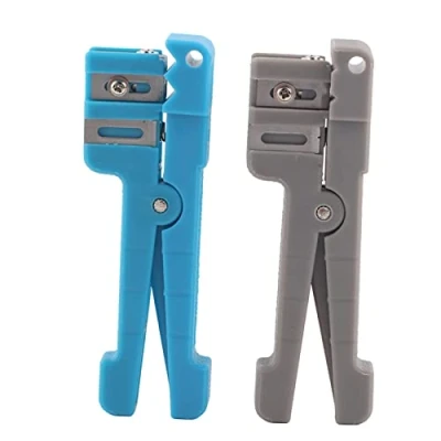 Image of Akozon Fiber Optic Jacket Stripper Fibre Hand Tools 45 163 162 Wire Cutting Tool Coaxial Cable Stripping Cutter (#3)