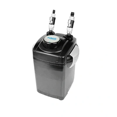Image of Hidom External Aquarium Canister Filter System 22w 1000 LPH EX Media Included