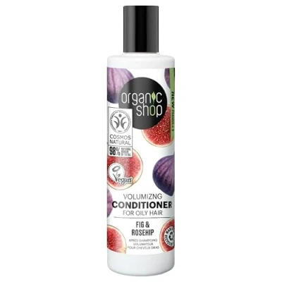 Image of Organic Shop Volumizing Conditioner for Oily Hair Fig and Rosehip, 280 ml