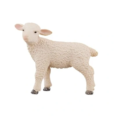 Image of MOJO Lamb Standing Farm Animal Model Toy Figure