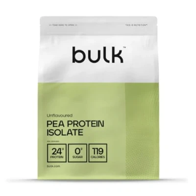 Image of Bulk Pea Protein Isolate Powder, Vegan Shake, 2.5 kg, 83 Servings, Packaging May Vary