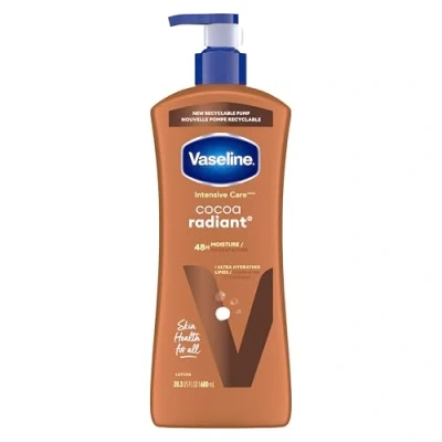 Image of Vaseline Intensive Care Lotion, Cocoa Radiant 20.3 oz (Pack of 3)