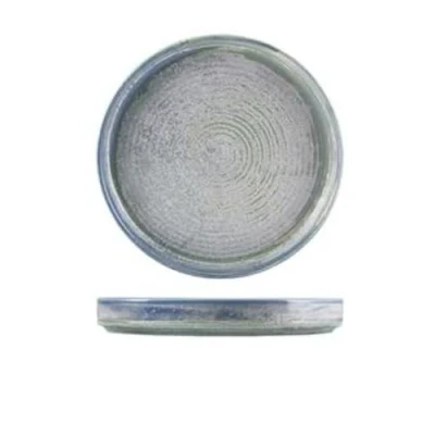 Image of Genware Terra Porcelain Seafoam Presentation Plate, 20.5cm, PR PSF21, Pack of 6
