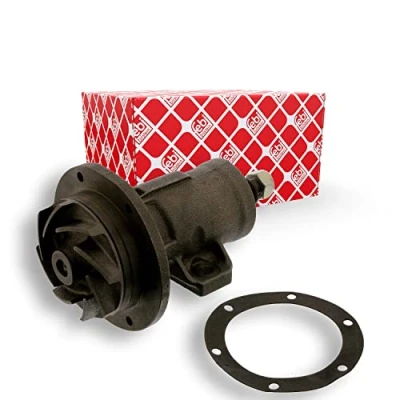 Image of 5001837322, 5010248921 Water pump FEBI BILSTEIN 39573 Grey Cast Iron with gasket/seal