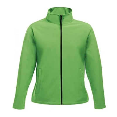 Image of Regatta Professional Womens Ablaze Printable Softshell Jacket, Green, 14 EU