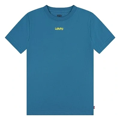 Image of Levi&#039;s Kids Lvb my favorite tee Girls Ocean Depths 4 years
