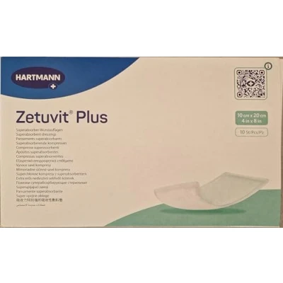 Image of Zetuvit Plus Sterile Dressing, 20 x 10 cm