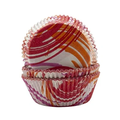 Image of Andorra Red Cupcake Cases Grease Proof and Oven (1 Pk) 60 Pcs