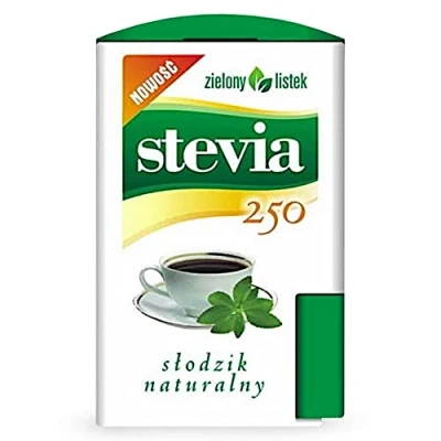 Image of Sweetener 250 Stevia Tablets Zielony Listek Domos