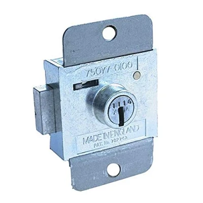 Image of L&amp;F 2201 7 Lever Dead Bolt Rim Lock (6.7mm Nozzle)
