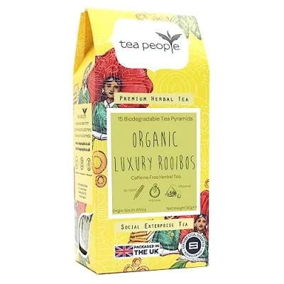 Image of tea People Organic Luxury Rooibos 15 pyramids pack