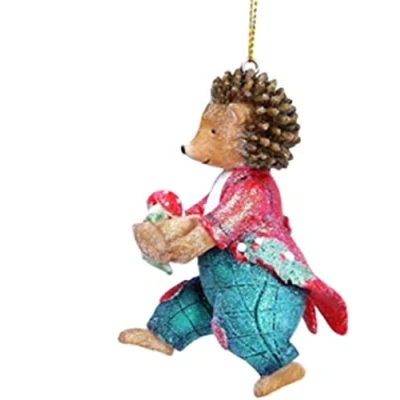 Image of Gisela Graham Easter Resin Hedgehog Decoration