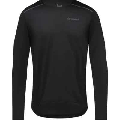 Image of GORE WEAR Contest 2.0 Long Sleeve Tee Mens Black