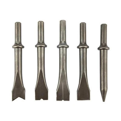 Image of 5pcs Air Chisel Bits Hammer Chisel, Pneumatic Bit Set for 150/190/250