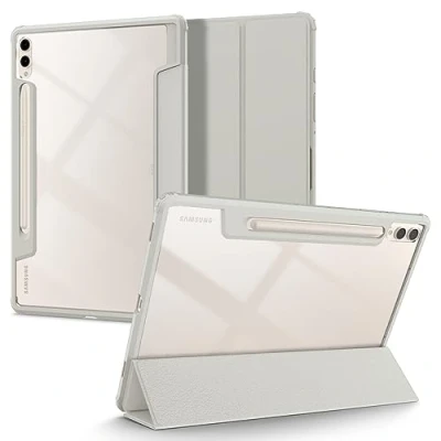 Image of Spigen Ultra Hybrid Pro Case Compatible with Samsung Galaxy Tab S10+ Plus (2024), S9+ (2023) Gray