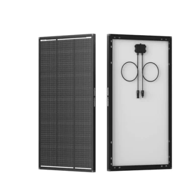 Image of Renogy 120W ShadowFlux Anti Shading N Type Solar Panel, 12V 120 Watt Panel 25% High Efficiency, PV Module Power Charger for RV Marine Rooftop Farm Battery and Other Off Grid Applications