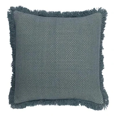 Image of furn. Sienna 45X45 Poly Cushion Teal Cotton One Size