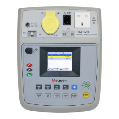 Image of Megger PAT320 Mains Operated Portable Appliance Tester