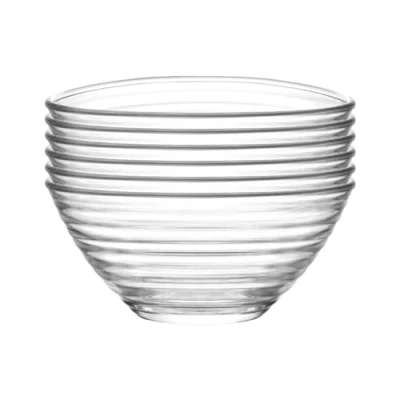 Image of 6x 7cm Derin Glass Serving Bowls By LAV