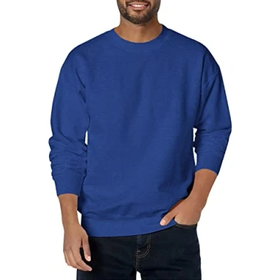Image of Hanes Men of260ultimate athletic sweatshirts, Deep Royal, L UK