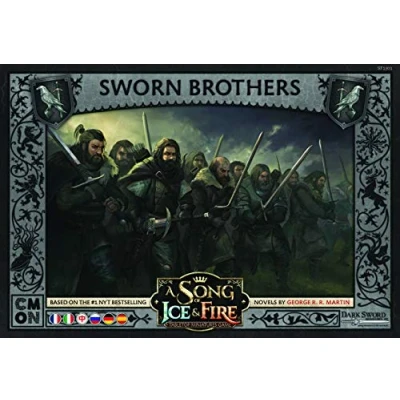Image of CMON SIF301 Confratelli Giurati A Song of Ice &amp; Fire Sworn Brothers Expansion, Multicoloured, Colourful, 4. Die Nachtwache Erweiterung