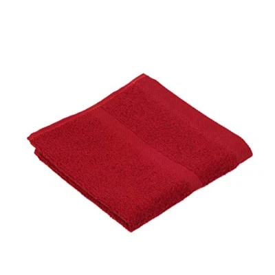 Image of Gözze Set of 4 Faceloths, Soft and Absorbent, 100% Cotton, 30 x cm Bordeaux