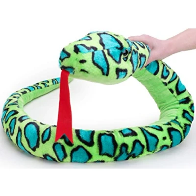 Image of Giant Plush Snake 180cm Childrens Soft Toys (Green)