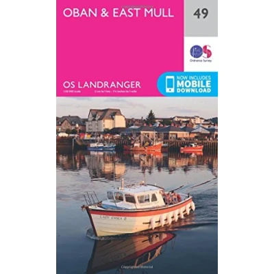 Image of Landranger 49 Oban &amp; East Mull Map With Digital Version