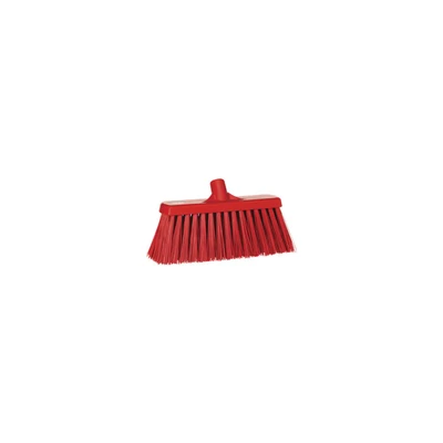 Image of Vikan 29154 Very Hard Broom, Red, 330mm Length, 100mm Width, 170mm Height