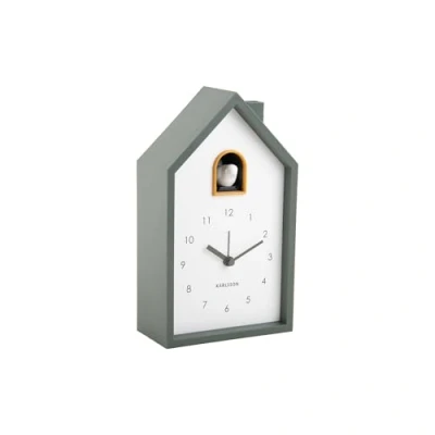 Image of Karlsson Modern Cuckoo Alarm Clock Jungle Green (KA6015GR)