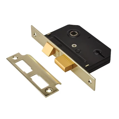 Image of UNION UNNYESSLPB25 Mortice Sashlocks 3 Lever,Gold