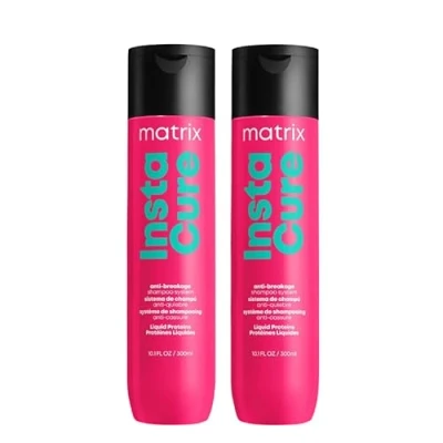 Image of Matrix DOUBLE Total Results InstaCure Anti Breakage Shampoo for Damaged Hair 300ml