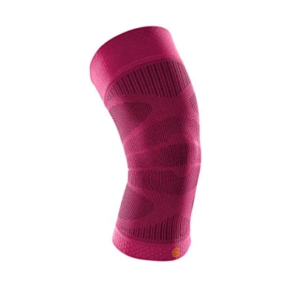 Image of BAUERFEIND knee Sleeve sports Compression Support, 1 unisex support for football, running or fitness, Can be worn on the right and left