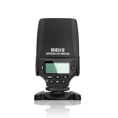 Image of MEIKE MK 320S Mini TTL Speedlite Automatic Flash for Sony MI Hot Shoe DSLR and Mirrorless Cameras A7 A7II NEX6 A6000 A6300 A6500 A9